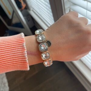 Elegant Gold and Silver Bracelet